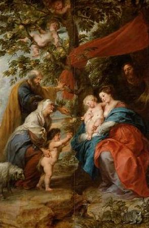 Peter Paul Rubens Holy Family under the Apple Tree oil painting image